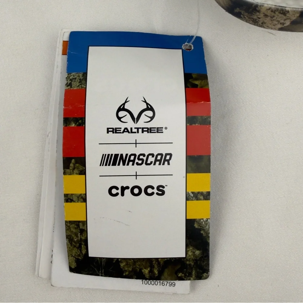 Crocs x NASCAR Realtree Camo Flame Classic Clogs M5/W7